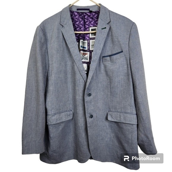Ted Baker London Men's 2 Button Blazer Size 6/XXL